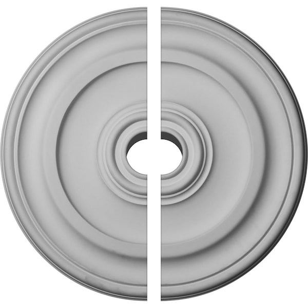 Ekena Millwork Kepler Traditional Ceiling Medallion, Two Piece (For Canopies up to 4 1/2"), 23 5/8"OD x 1 3/4"P CM24KP2-04500 - main